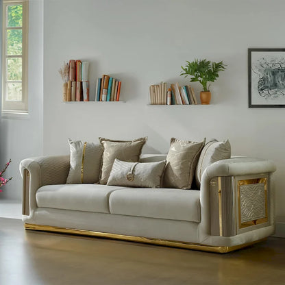 Luresta 2 Pieces Living Room Sets 1 Sofa 1 Love seat