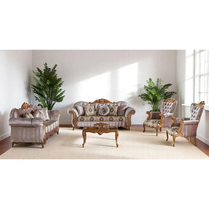 Montel 3 Pieces Living Room Sets 2 Sofa 1 Chair