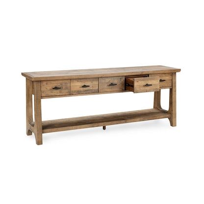 Classic Home Talladega Reclaimed Pine Console Table