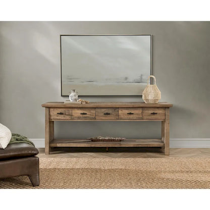 Classic Home Talladega Reclaimed Pine Console Table