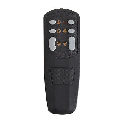 VECELO 70  Rustic TV Stand without/with Fireplace Heater(2 Options),Media Entertainment Center Table with Storage Shelves