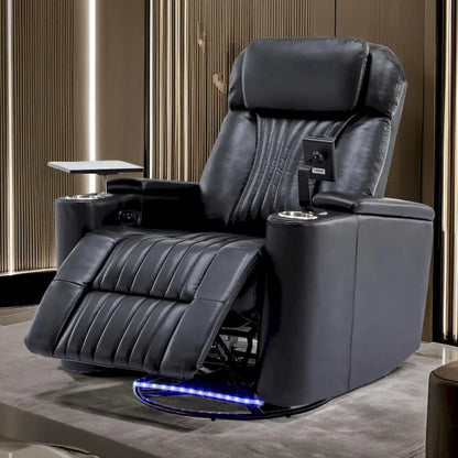 Multifunctional 270 Swivel Home Theater Power Recliner