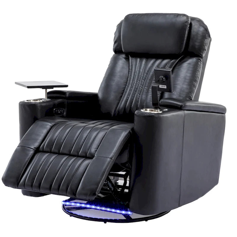 Multifunctional 270 Swivel Home Theater Power Recliner
