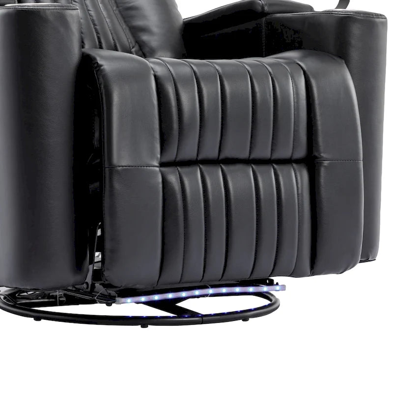 Multifunctional 270 Swivel Home Theater Power Recliner