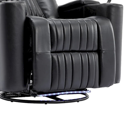 Multifunctional 270 Swivel Home Theater Power Recliner