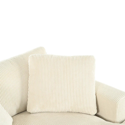 Beige 53.5  Chaise Lounge Chair