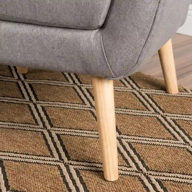 Grey 32.5  High Back Wingback Chair