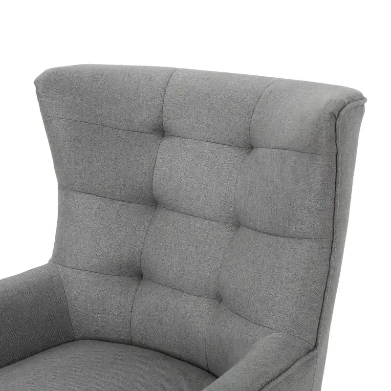 Grey 32.5  High Back Wingback Chair