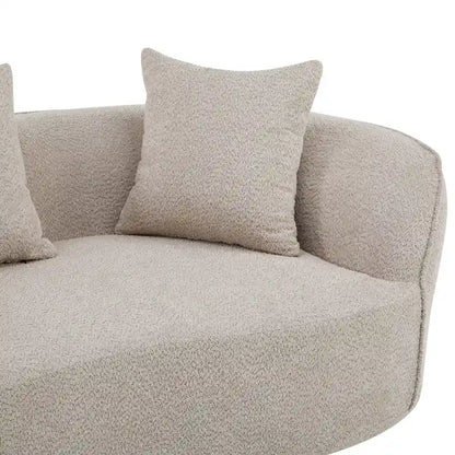 Christopher Knight Home - Linda Fabric Curved Sectional Sofa