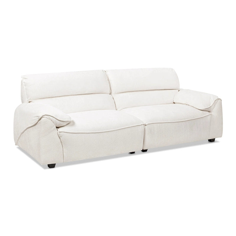 Sorrento 90.5  Chenille Upholstered 2-Piece Modular Sofa