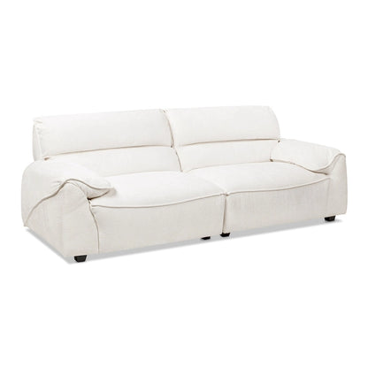 Sorrento 90.5  Chenille Upholstered 2-Piece Modular Sofa
