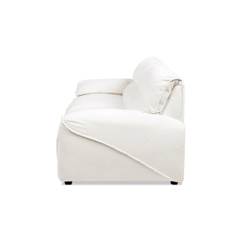 Sorrento 90.5  Chenille Upholstered 2-Piece Modular Sofa