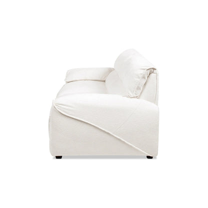 Sorrento 90.5  Chenille Upholstered 2-Piece Modular Sofa