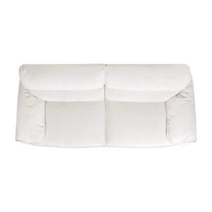 Sorrento 90.5  Chenille Upholstered 2-Piece Modular Sofa