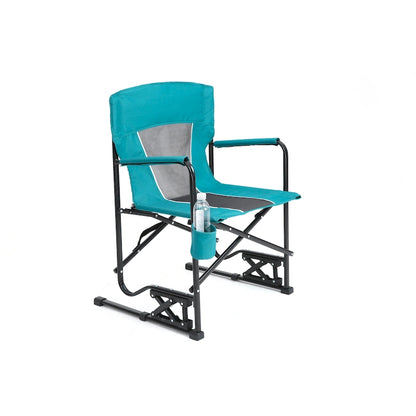 Outdoor Freestyle Rocker Camping Chair Portable Folding Rocking Chair With Solid (Excluding the table)