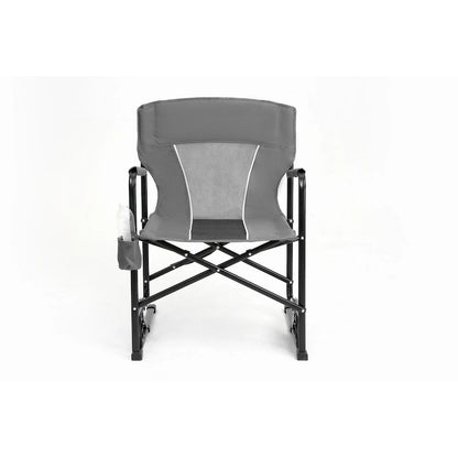 Outdoor Freestyle Rocker Camping Chair Portable Folding Rocking Chair With Solid (Excluding the table)