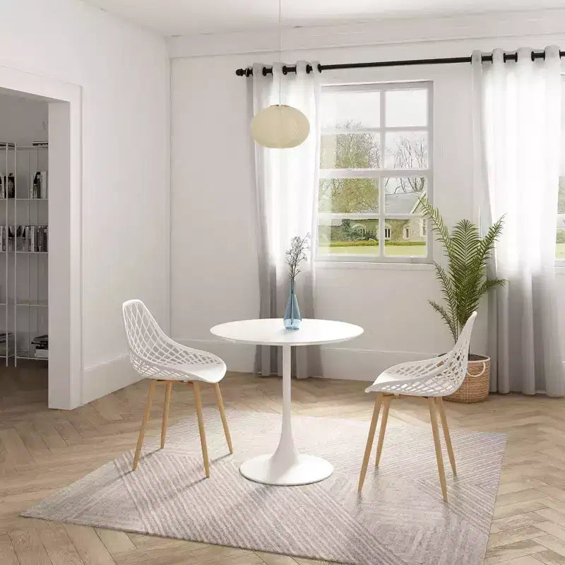 Set da pranzo 3 pezzi Kurv bianco - Jamesdar