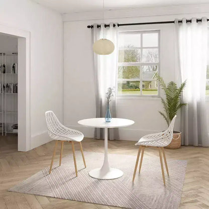 Set da pranzo 3 pezzi Kurv bianco - Jamesdar