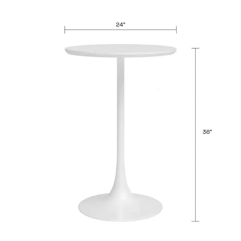 Set da pranzo 3 pezzi Kurv bianco - Jamesdar