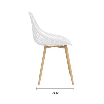 Set da pranzo 3 pezzi Kurv bianco - Jamesdar