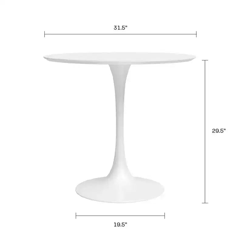 Set da pranzo 3 pezzi Kurv bianco - Jamesdar