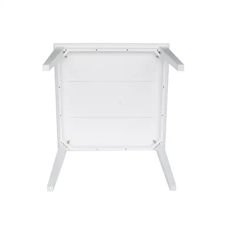 Solid Wood 36" Square Dining Height Table White - International Concepts