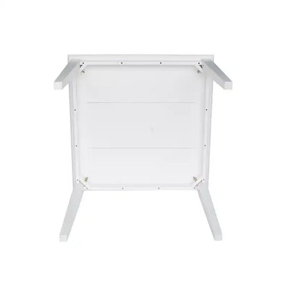 Solid Wood 36" Square Dining Height Table White - International Concepts
