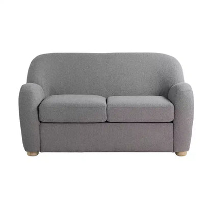 Lifestyle Solutions Jade Loveseat Gray Boucle