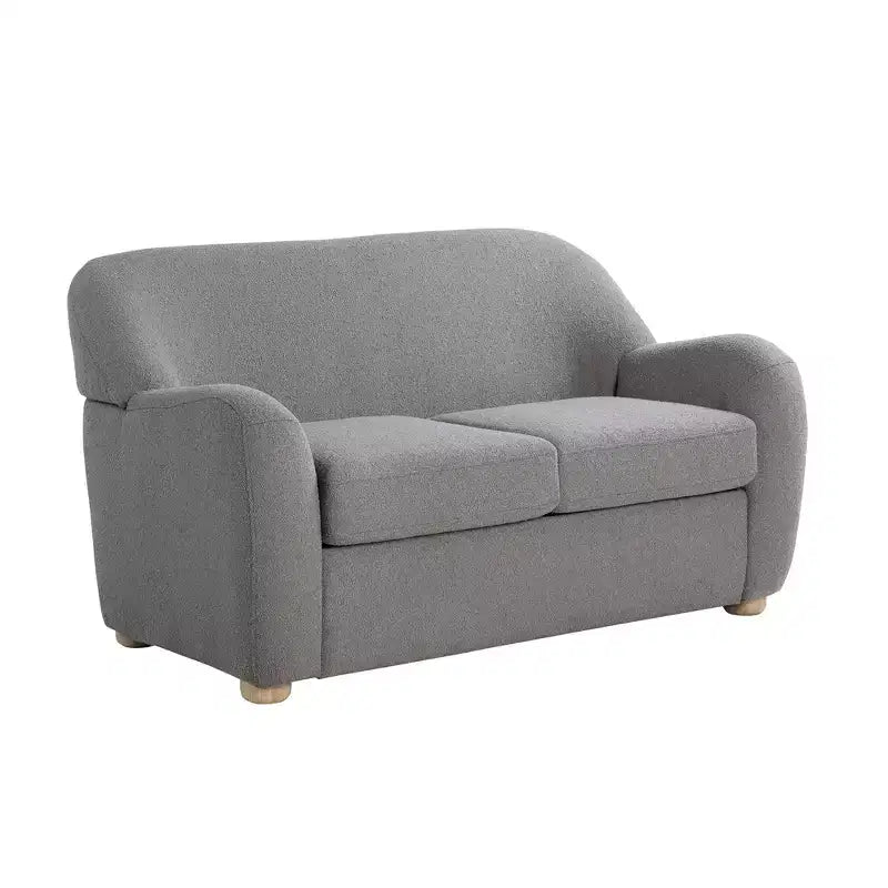 Divanetto Jade Boucle Grigio Lifestyle Solutions