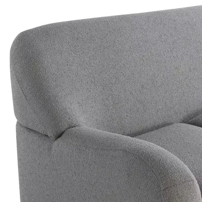 Divanetto Jade Boucle Grigio Lifestyle Solutions