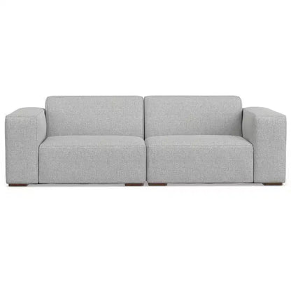 WyndenHall Biggs 2 Seater Sofa Pale Gray