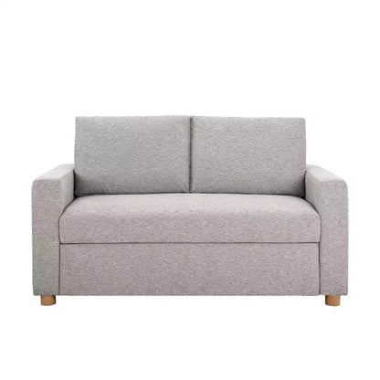 Serta Aurora Convertible Sofa Light GrayWoven