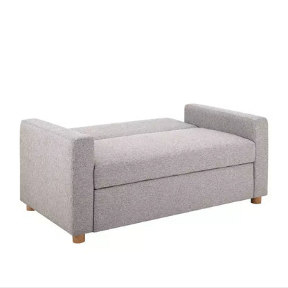 Serta Aurora Convertible Sofa Light GrayWoven