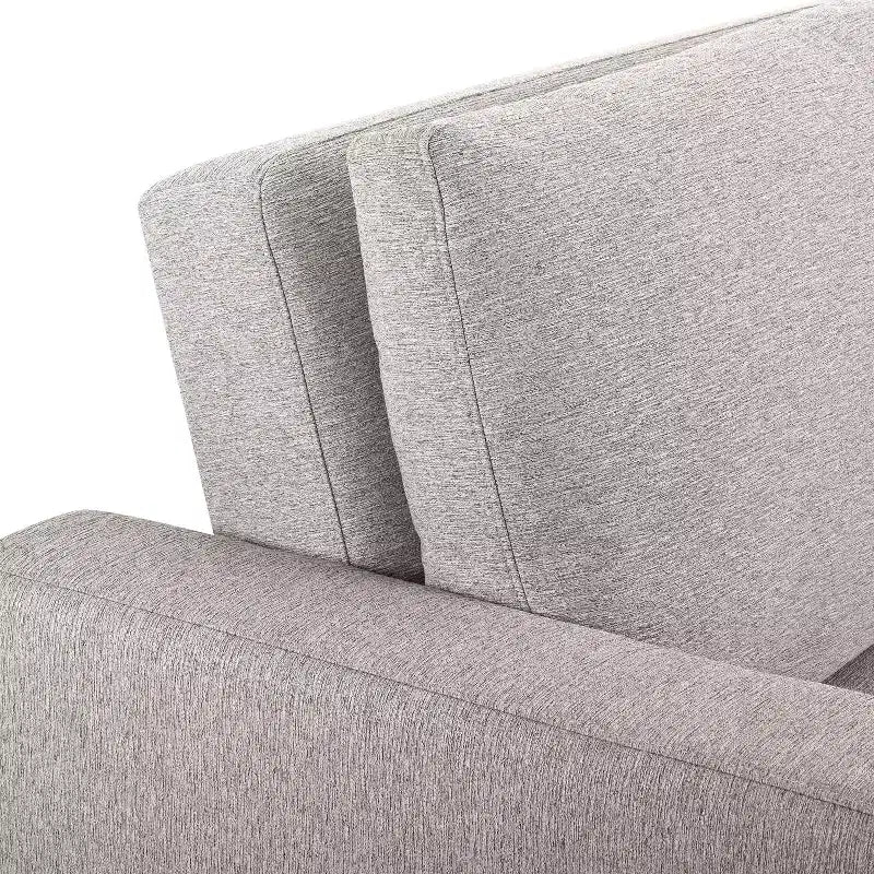 Serta Aurora Convertible Sofa Light GrayWoven