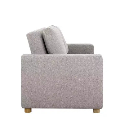 Serta Aurora Convertible Sofa Light GrayWoven