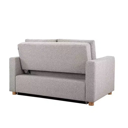 Serta Aurora Convertible Sofa Light GrayWoven