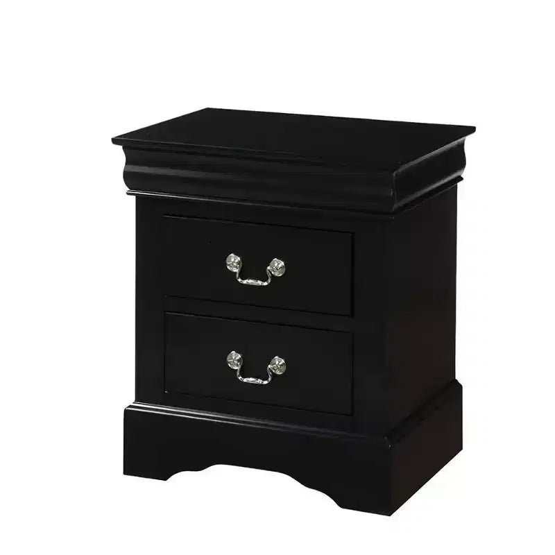 Acme Furniture Louis Philippe III Nightstand Black