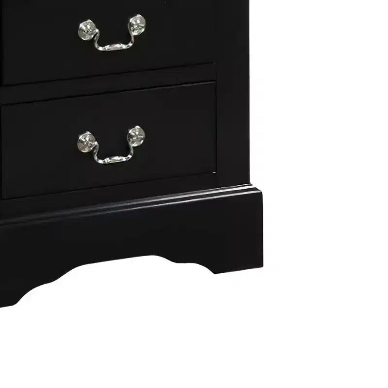 Acme Furniture Louis Philippe III Nightstand Black