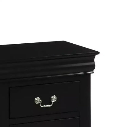 Acme Furniture Louis Philippe III Nightstand Black