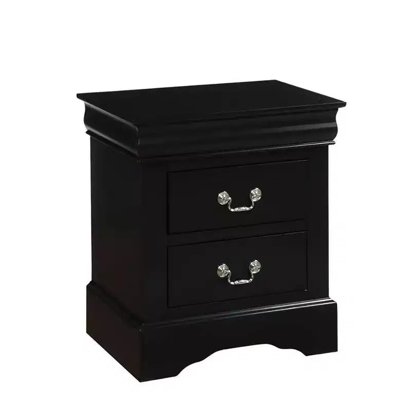 Acme Furniture Louis Philippe III Nightstand Black
