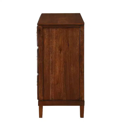 Cassettiera Comfort Pointe Cambridge Marrone: Stile Transizionale, Guide Metalliche, Blocchi di Sicurezza, Nessun Montaggio Richiesto