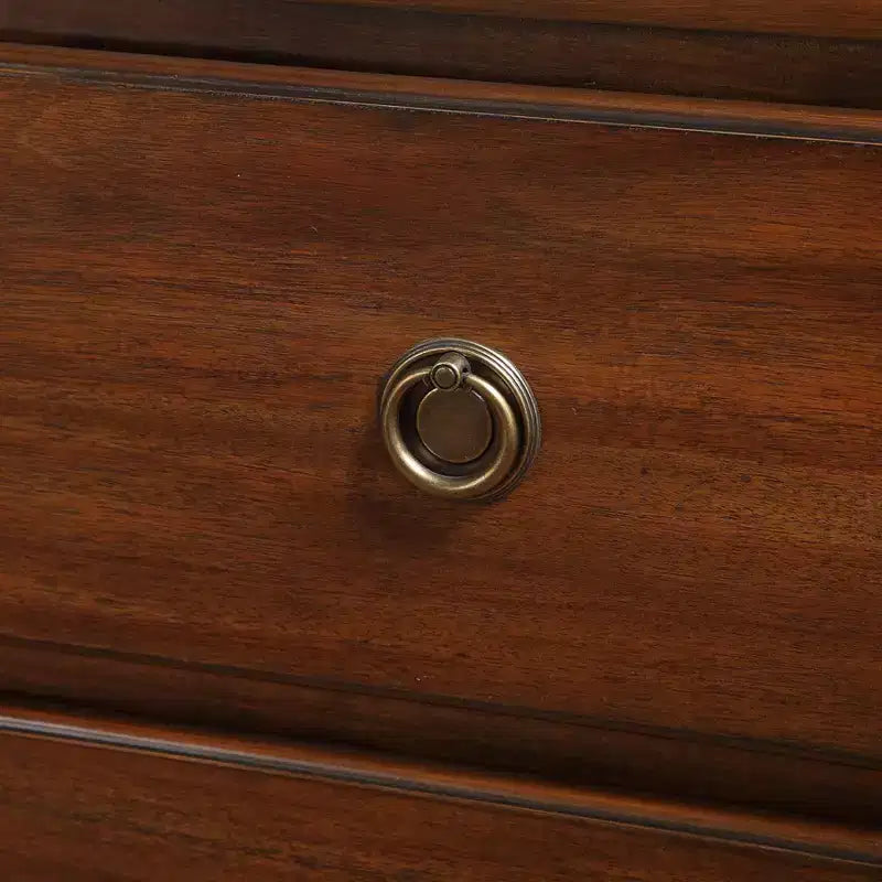 Cassettiera Comfort Pointe Cambridge Marrone: Stile Transizionale, Guide Metalliche, Blocchi di Sicurezza, Nessun Montaggio Richiesto