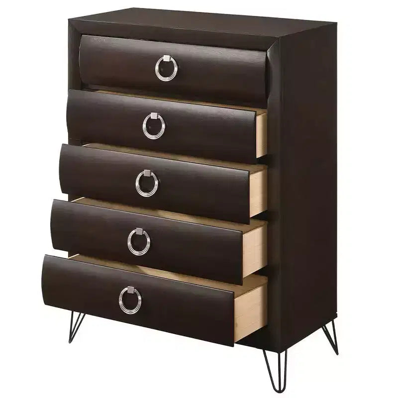 Acme Furniture Tablita Dresser Dark Merlot Finish