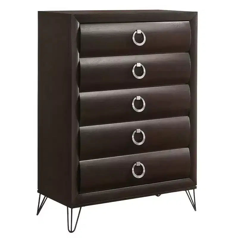 Acme Furniture Tablita Dresser Dark Merlot Finish
