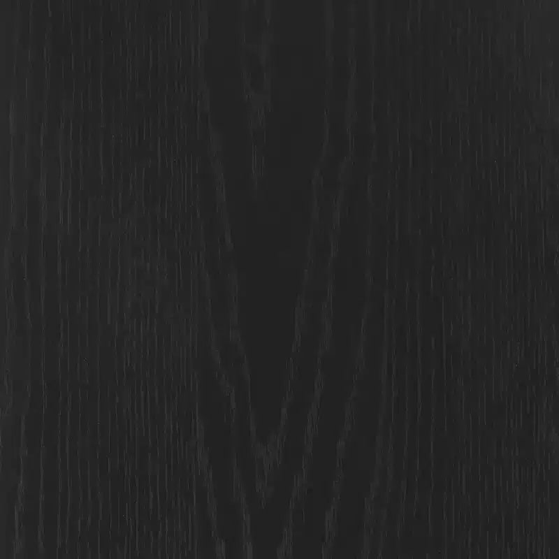 Nathan James Jasper Wood Fluted Nightstand Black