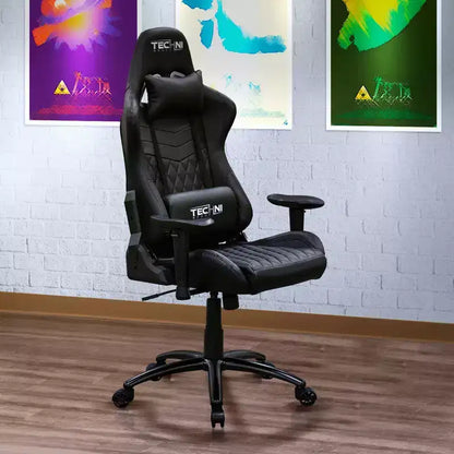 Ts-5100 Ergonomic High Back Racer Style Video Gaming Chair - Techni Sport: Swivel, Adjustable