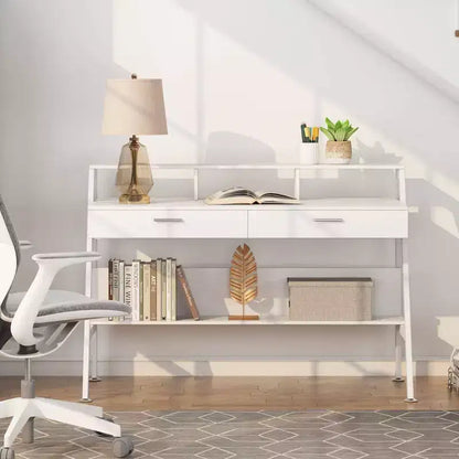 LITTLE TREE 47" Modern Computer Desk White