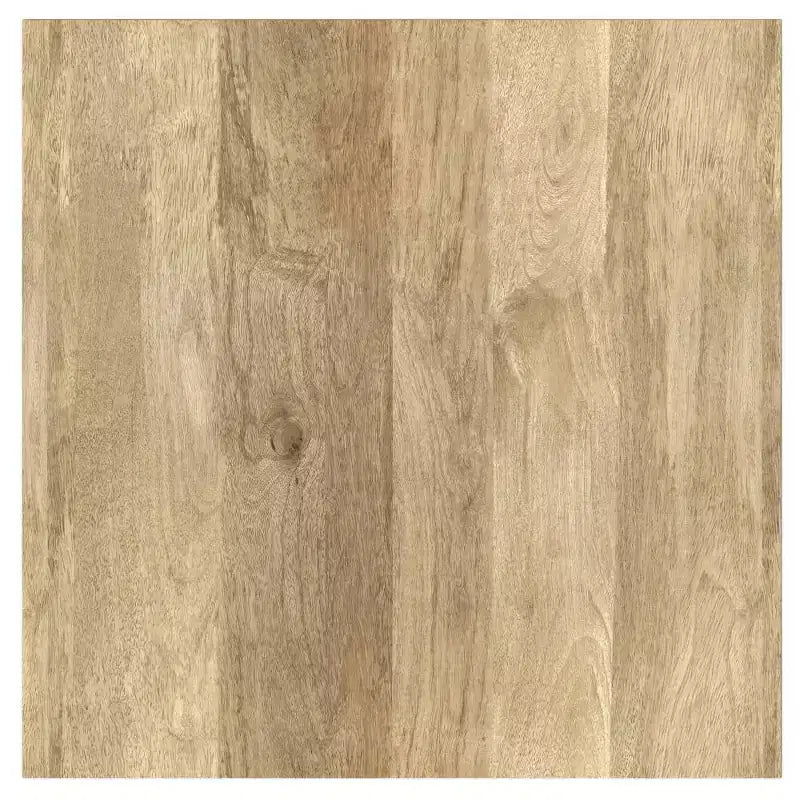 Tavolino WyndenHall Mitchell Naturale: Legno di Mango, Design Industriale Moderno, Ferramenta in Metallo, Cassetto Contenitore