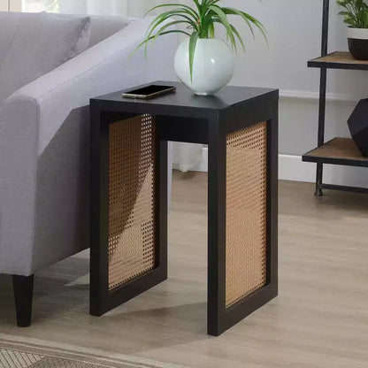Breighton Home Northfield Tavolino da divano Weave in nero/beige Barley