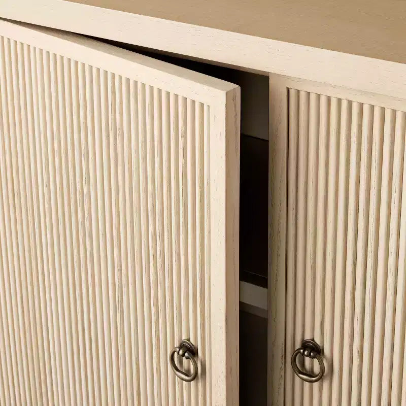 Elder 2 Door Cabinet Natural - Threshold™ designed with Studio McGee